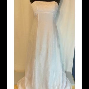 Beautiful white lace formal dress